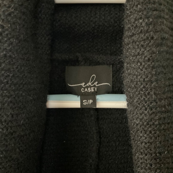 Brand new womens black open cardigan sweater - Picture 3 of 4